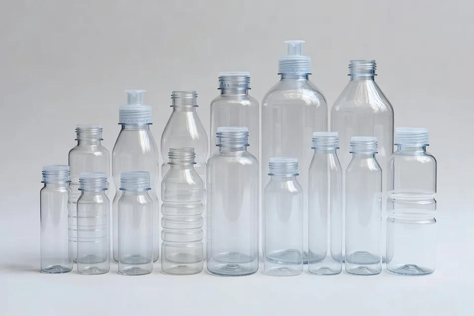 PET bottles in multiple sizes produced on high-cavity lines - plascentral.com