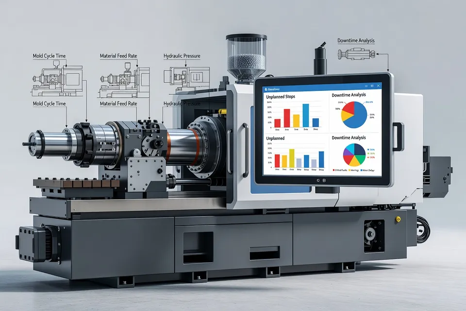 Molder logging unplanned stops to identify recurring downtime causes - plascentral.com