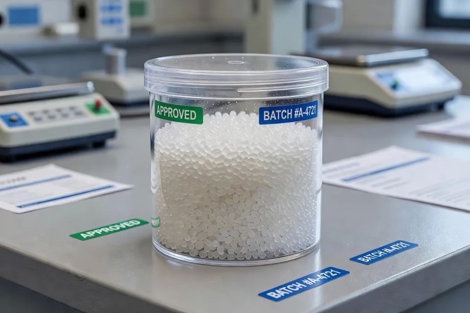 عينة راتنج LDPE معتمدة جاهزة لتقييم المحول - plascentral.com