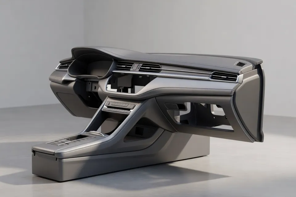Componentes plásticos automotrices diseñados en vehículos modernos - plascentral.com
