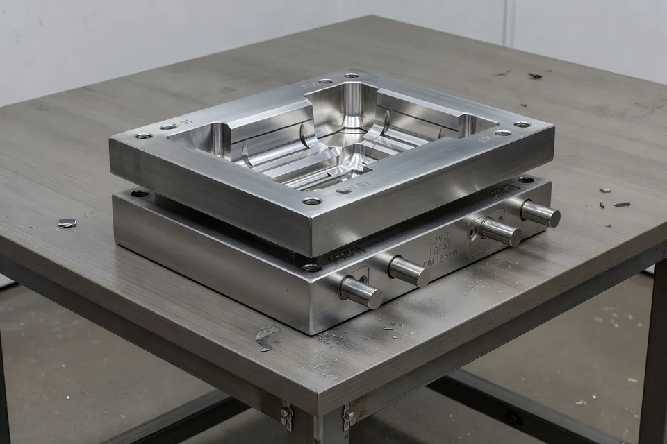 Inspection of misaligned rubber compression mold halves - plascentral.com