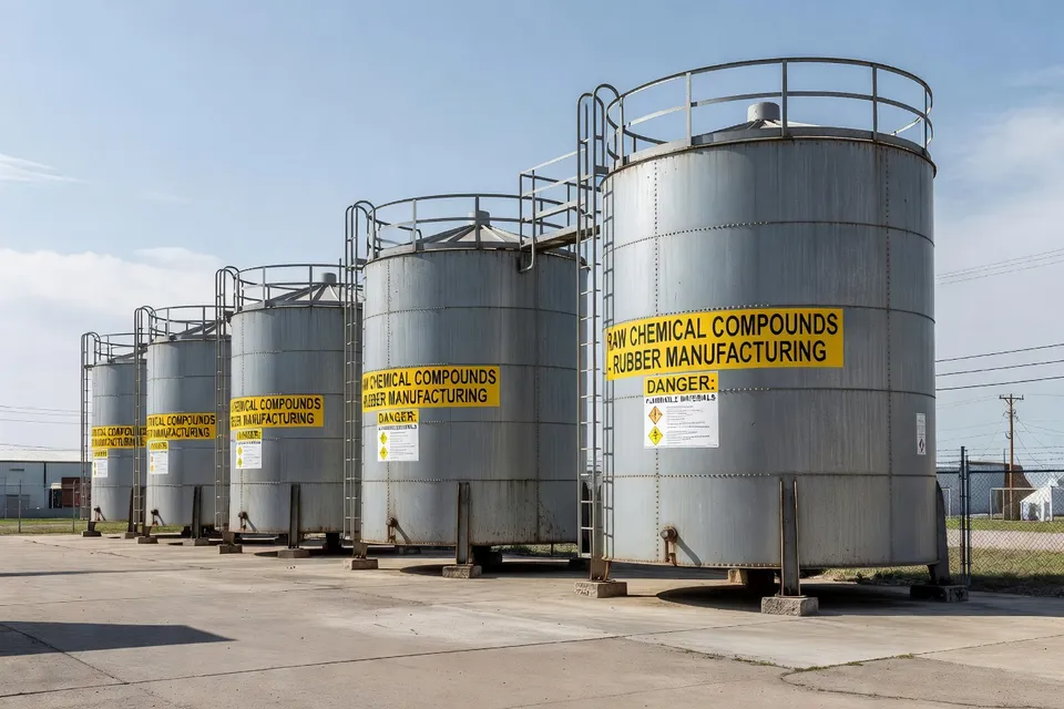 Chemical storage for rubber compounding raw materials - plascentral.com