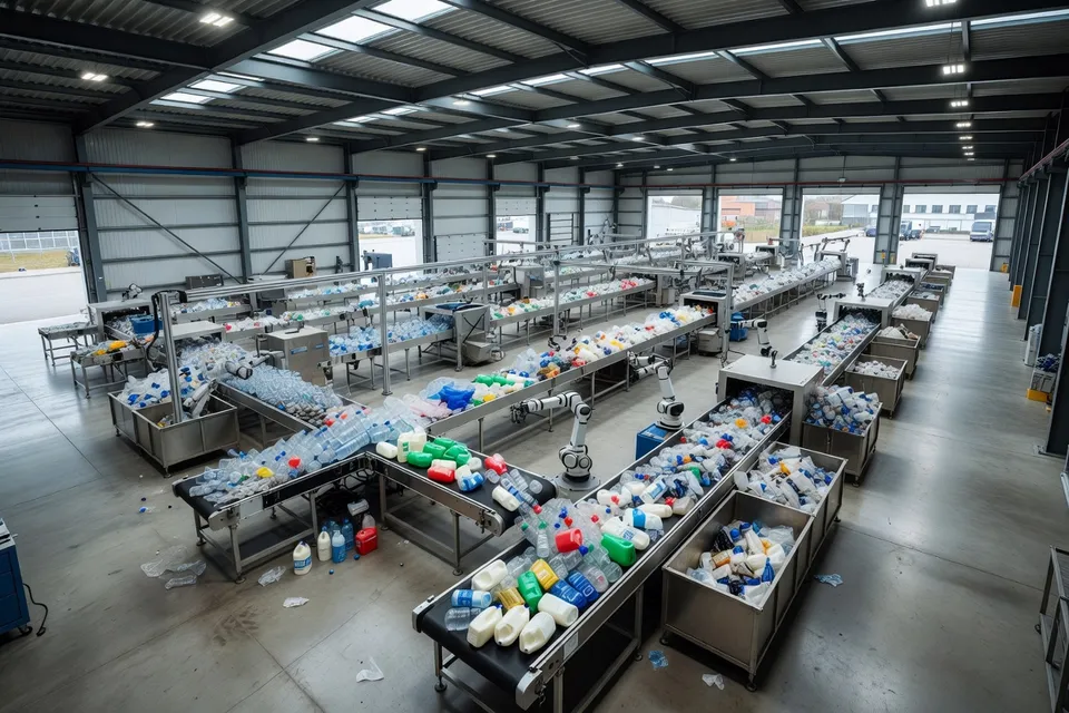 European facility processing collected plastic waste - plascentral.com