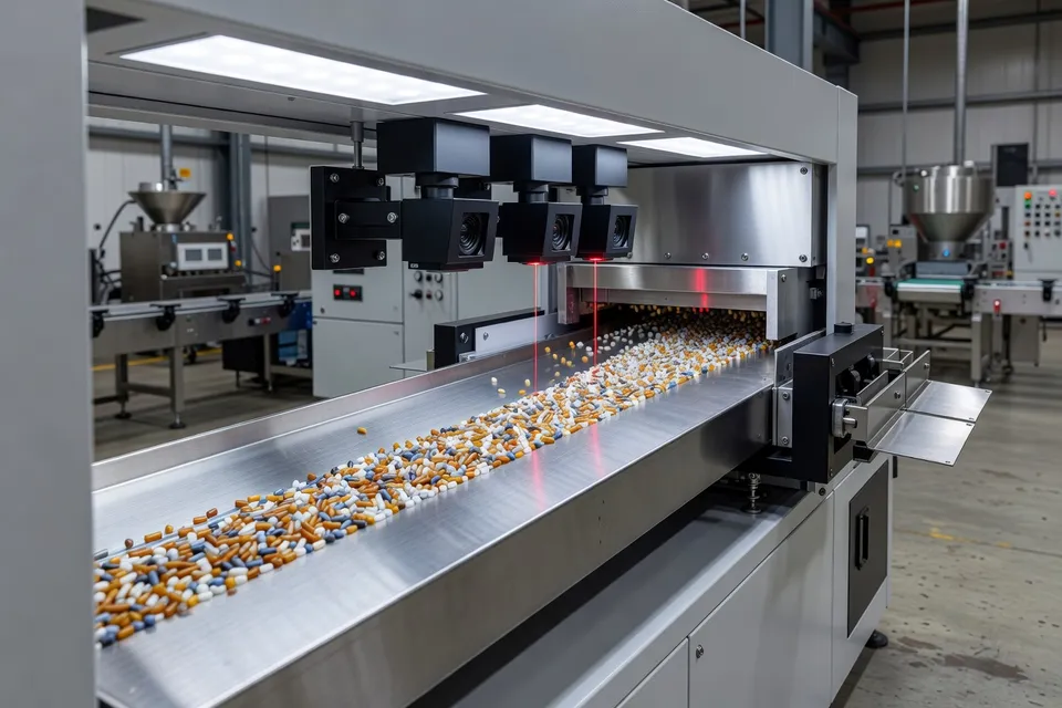 Optical system inspecting plastic pellets for defects - plascentral.com