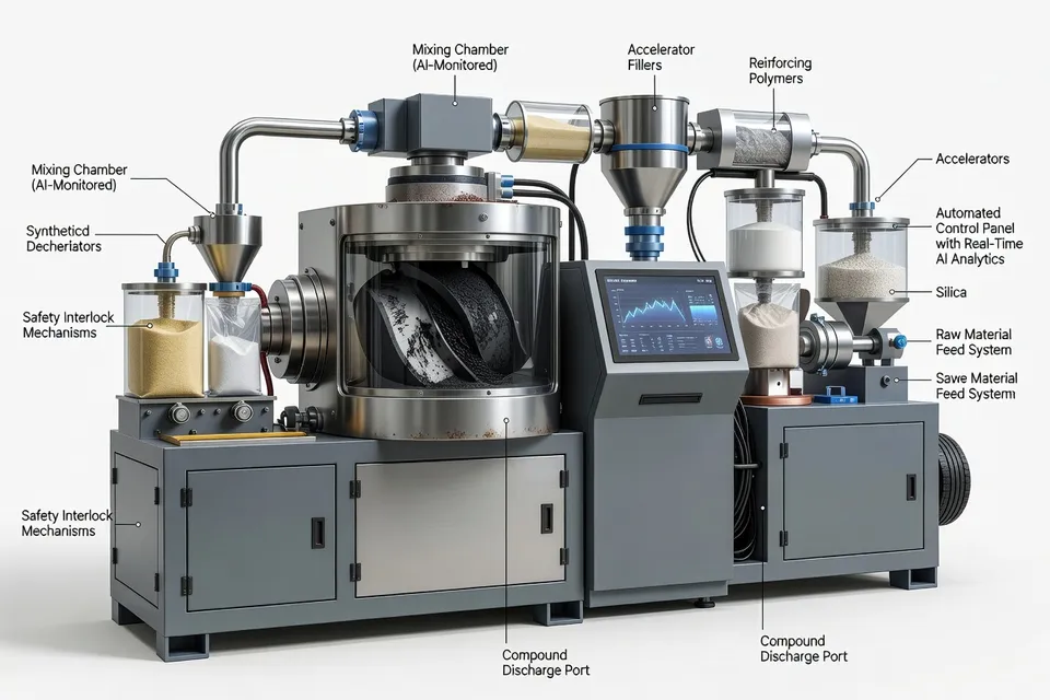 Rubber compounding machinery for tire manufacturing - plascentral.com