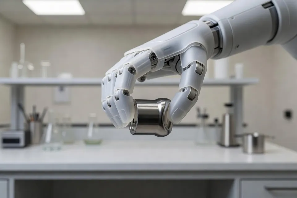 Soft robotic gripper using shape-memory polymer for secure locking - plascentral.com