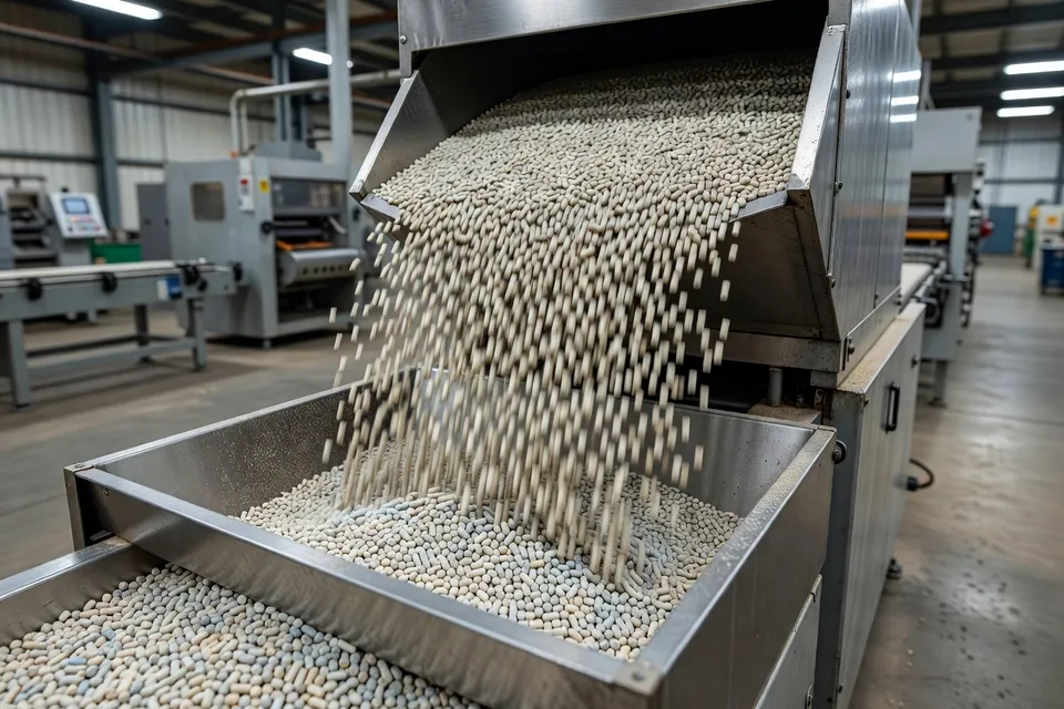 Natural recycled HDPE pellets ready for industrial use - plascentral.com