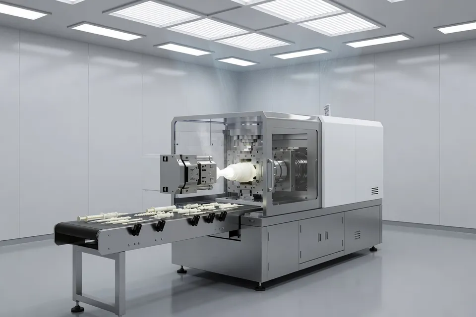 Cleanroom setup for medical plastic molding - plascentral.com