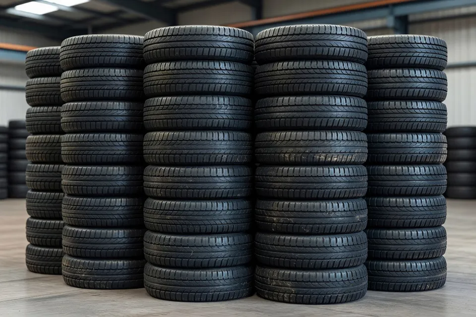 Collected waste tyres for catalytic chemical recycling - plascentral.com