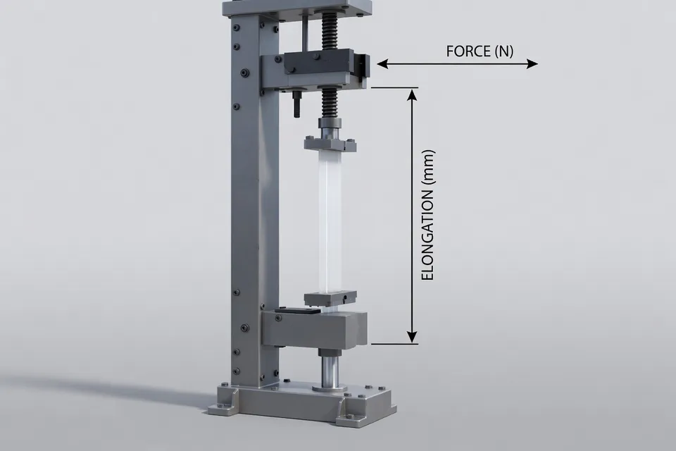 Essai de traction d'échantillons de polypropylène en environnement de laboratoire - plascentral.com