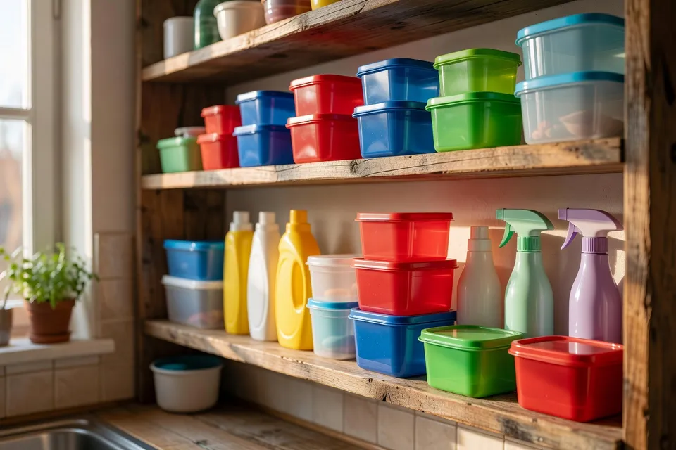 Emballages de consommation et produits en plastique pour la maison sur les rayonnages de vente au détail - plascentral.com