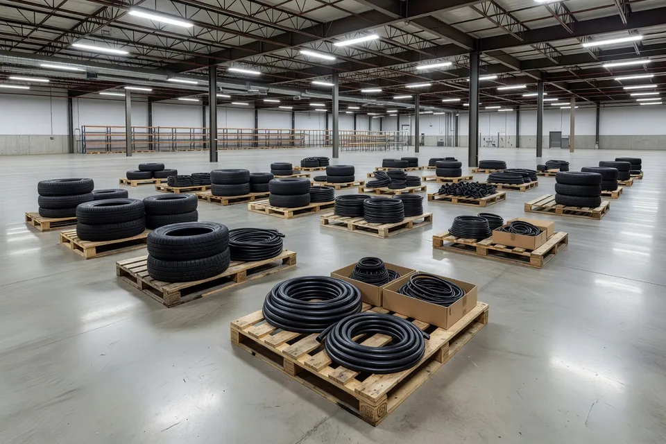 Low rubber goods inventory at a major warehouse - plascentral.com