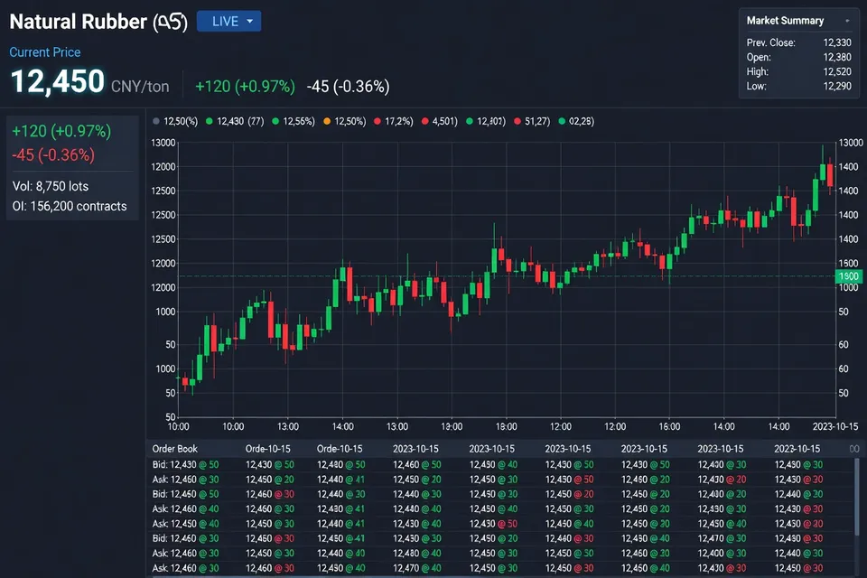 Shanghai futures screen tracking natural rubber prices - plascentral.com