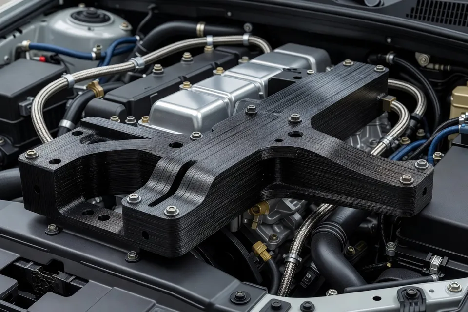 Long-fiber reinforced polyamide component for automotive use - plascentral.com