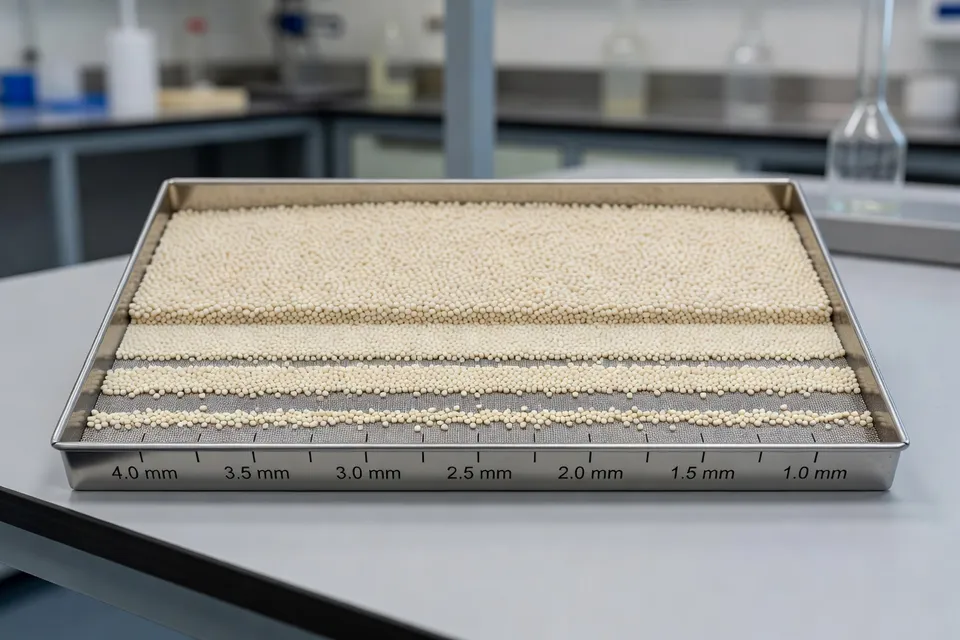 Particle size check for regrind uniformity - plascentral.com